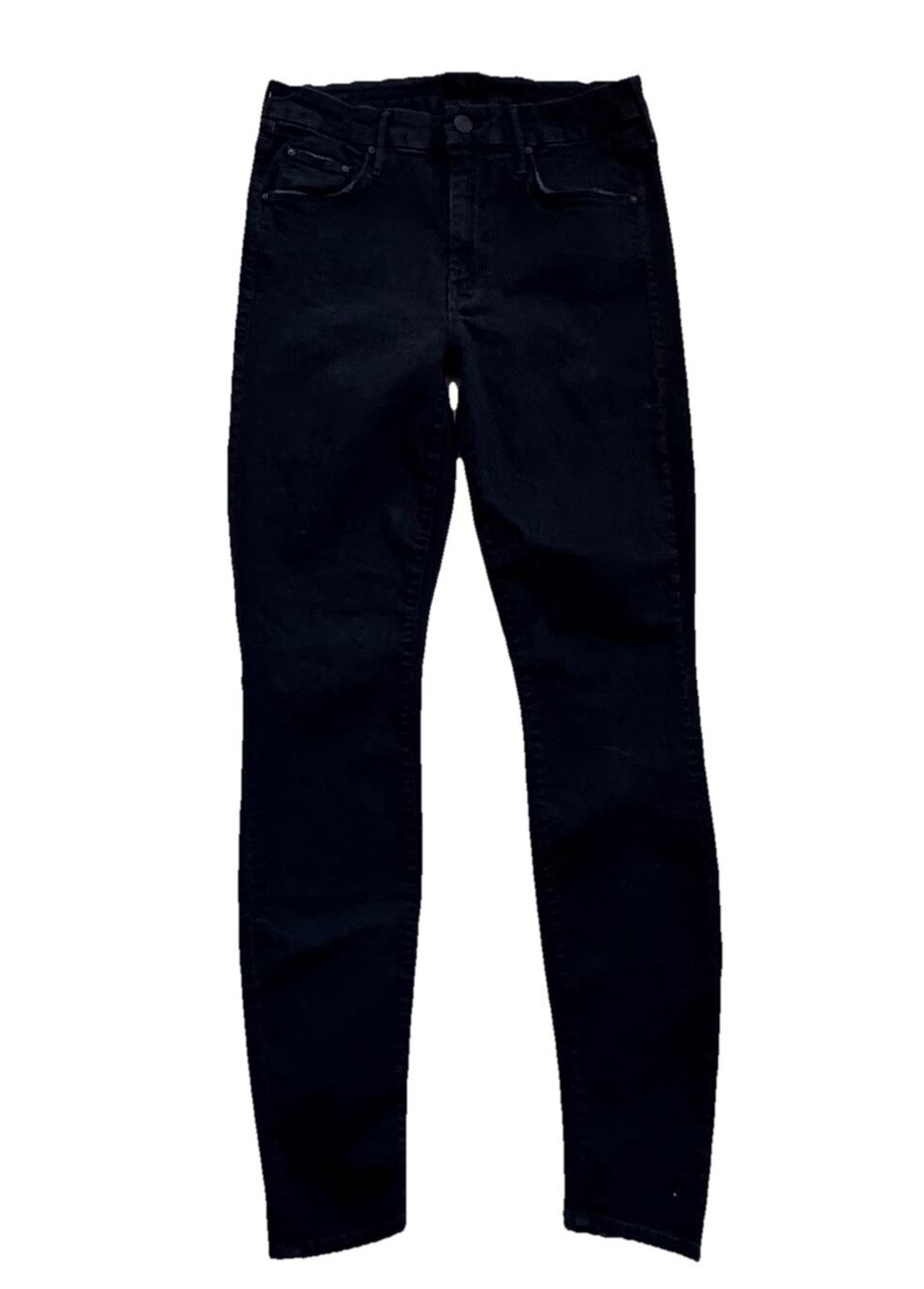 Mother Denim The Looker Black Denim Women’s Jeans 27 Not Guilty Wash